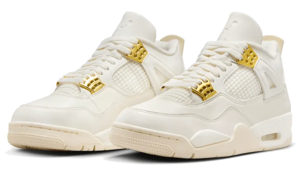 Air Jordan 4 Retro Metallic Gold