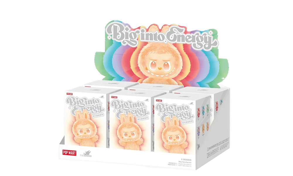 Pop Mart Labubu The Monsters Big Into Energy Vinyl Face Blind Box
