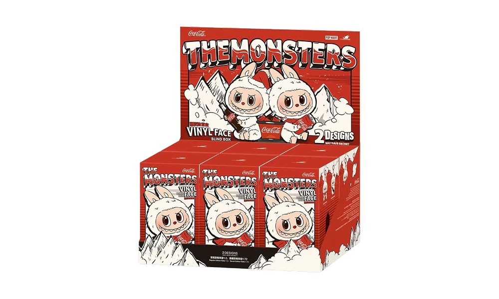 Pop Mart Labubu The Monsters Coca Cola Series Vinyl Face Blind Box