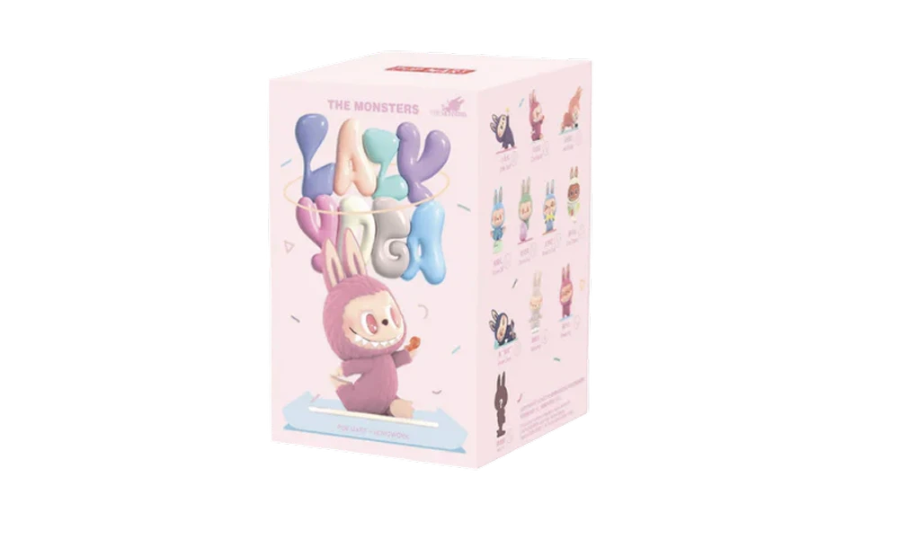 Pop Mart Labubu The Monsters Lazy Yoga Series