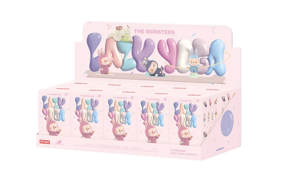 Pop Mart Labubu The Monsters Lazy Yoga Series