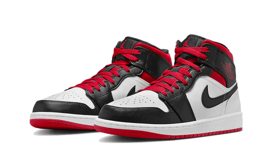 AIR JORDAN 1 MID GYM RED BLACK TOE