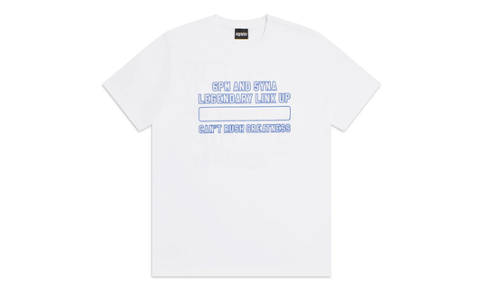 SYNA WORLD X 6PM RECORDS TEE WHITE