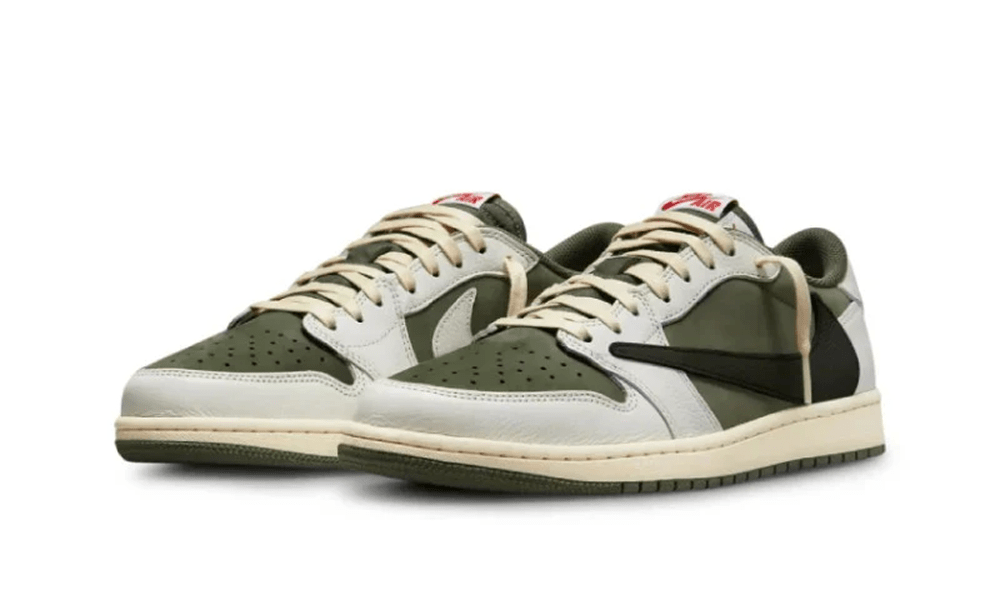 AIR JORDAN 1 RETRO LOW OG SP TRAVIS SCOTT MEDIUM OLIVE